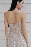 Sparkling Strapless Mini Dress