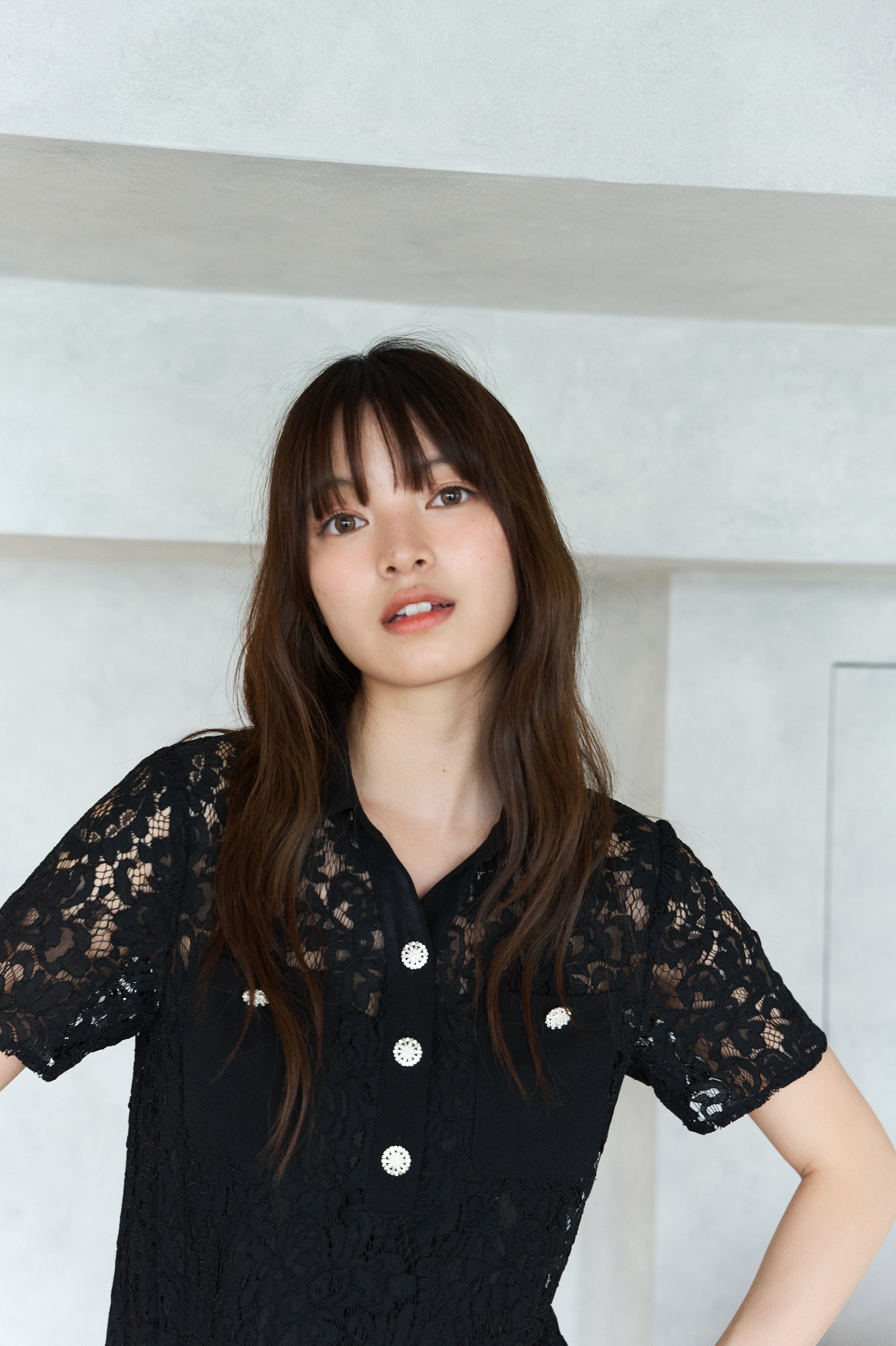 Black Lace Patterns Dress