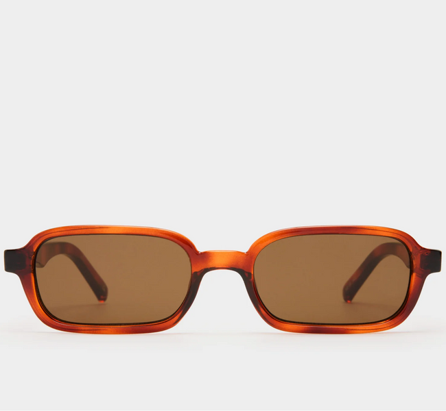 Sleek Black Oval Retro Sunglasses