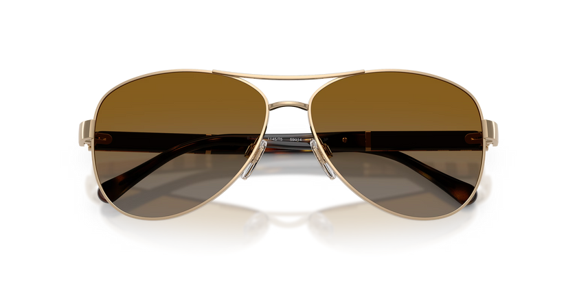 Classic Gold-Tone Sunglasses