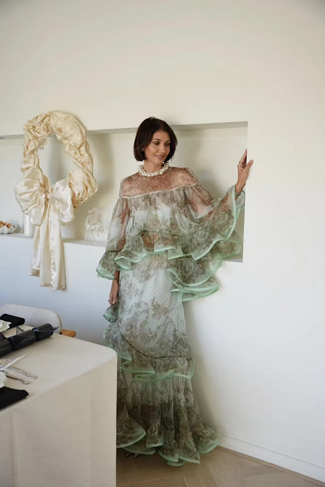 Crush Top & Maxi Skirt Set